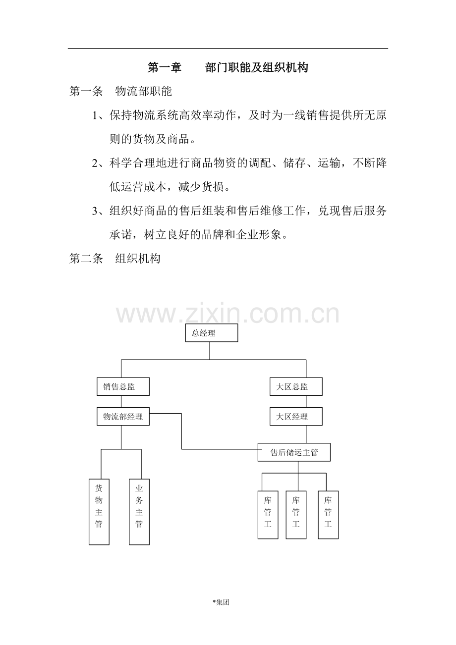 物流管理部工作手册(doc 32页).docx_第3页