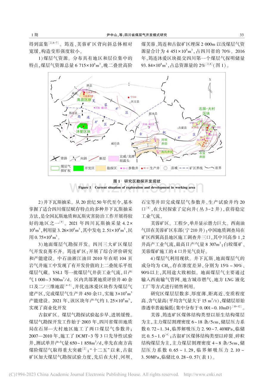 四川煤层气开发模式研究_尹中山.pdf_第2页