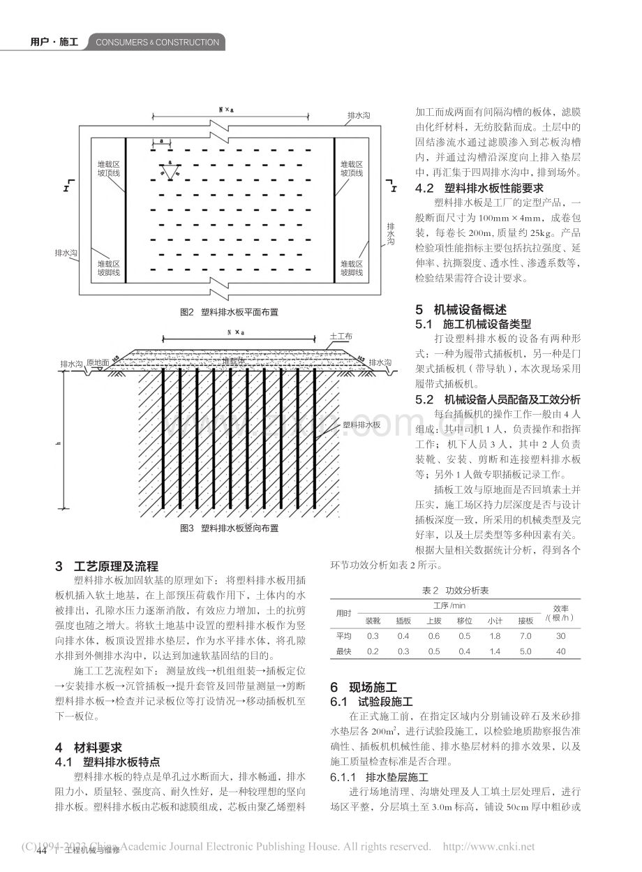 塑料排水插板在场道工程软土地基处理的应用研究_朱海锋.pdf_第2页