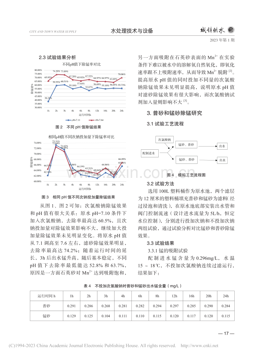 水厂除锰工艺试验_陈东东.pdf_第3页