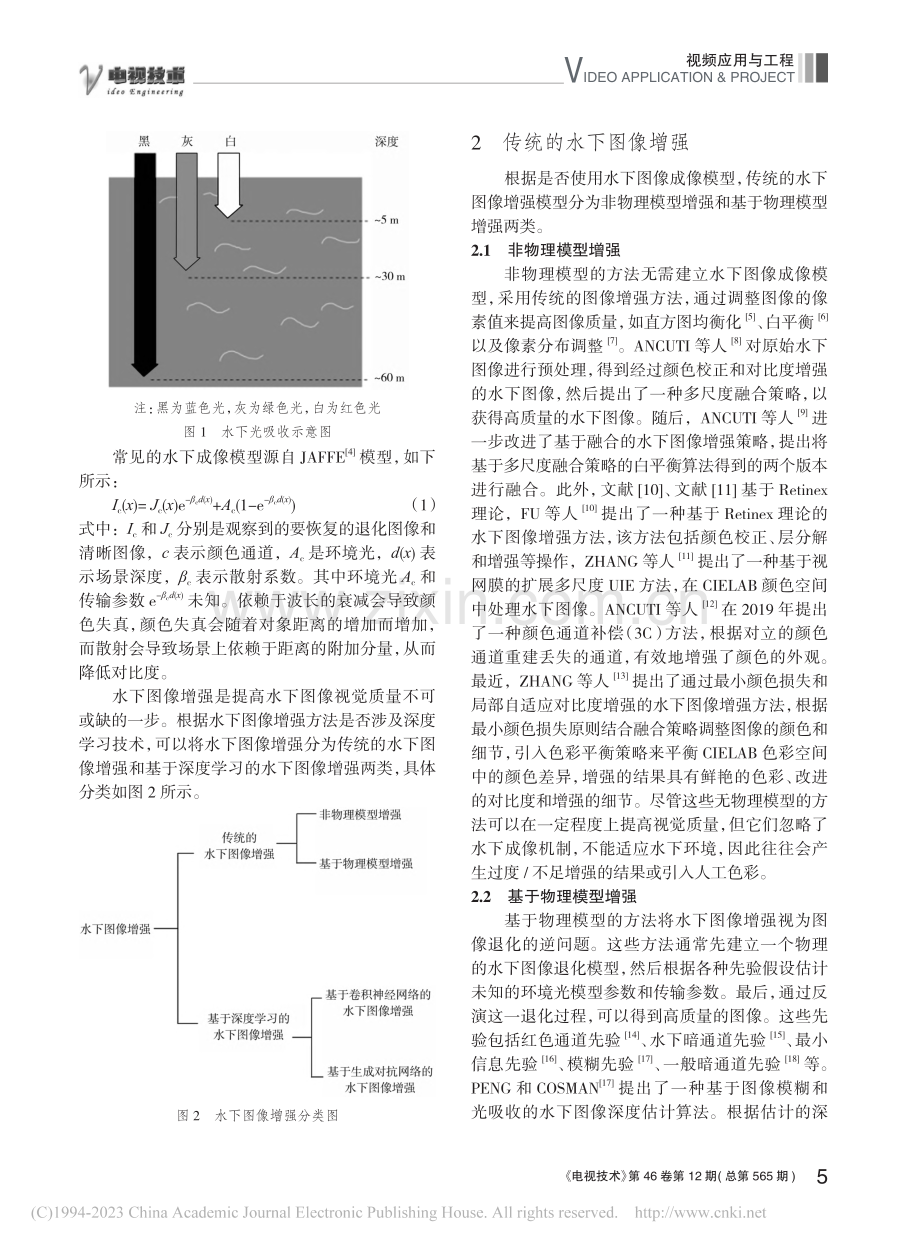 水下图像增强方法综述_邓晶.pdf_第2页