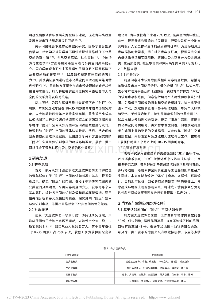 网络社会下公共空间去“附近...—以大连软件园青年社区为例_刘佳玉.pdf_第2页