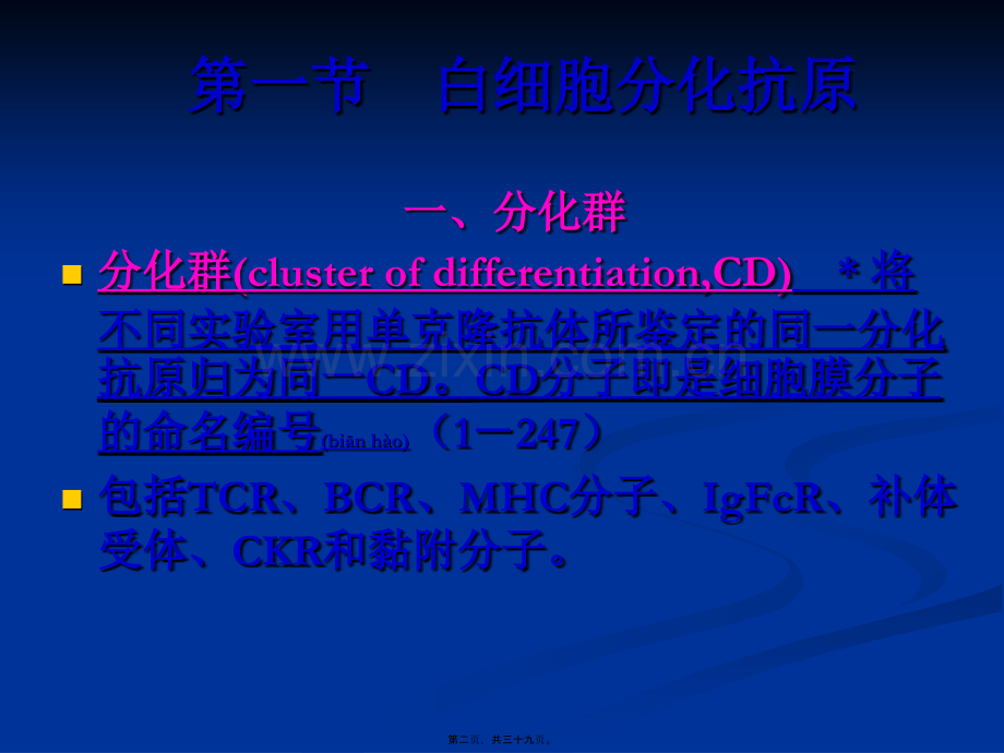 白细胞分化抗原与黏附因子.ppt_第2页