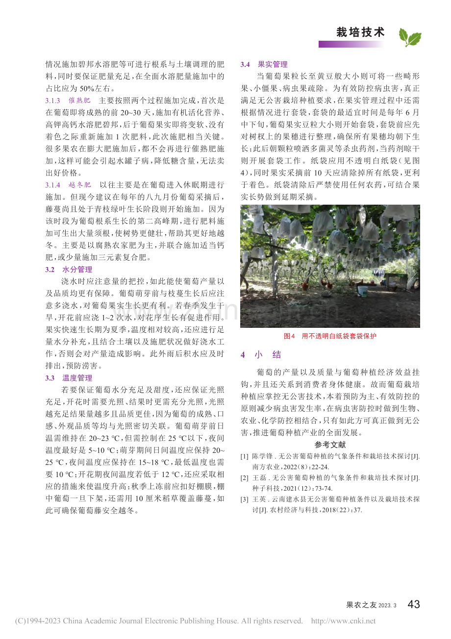 无公害葡萄园地建设以及栽培种植要点分析_付飞标.pdf_第3页