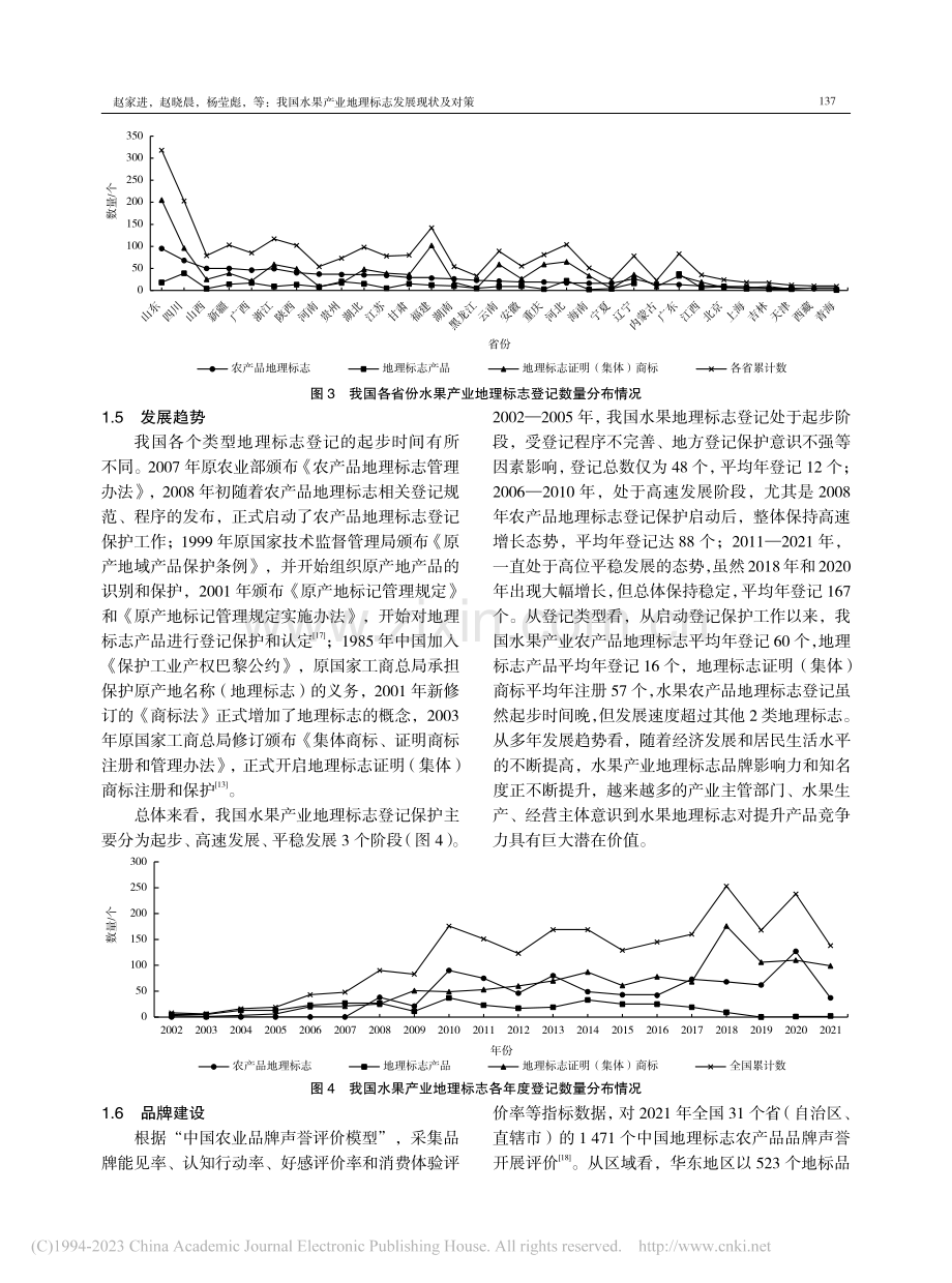 我国水果产业地理标志发展现状及对策_赵家进.pdf_第3页