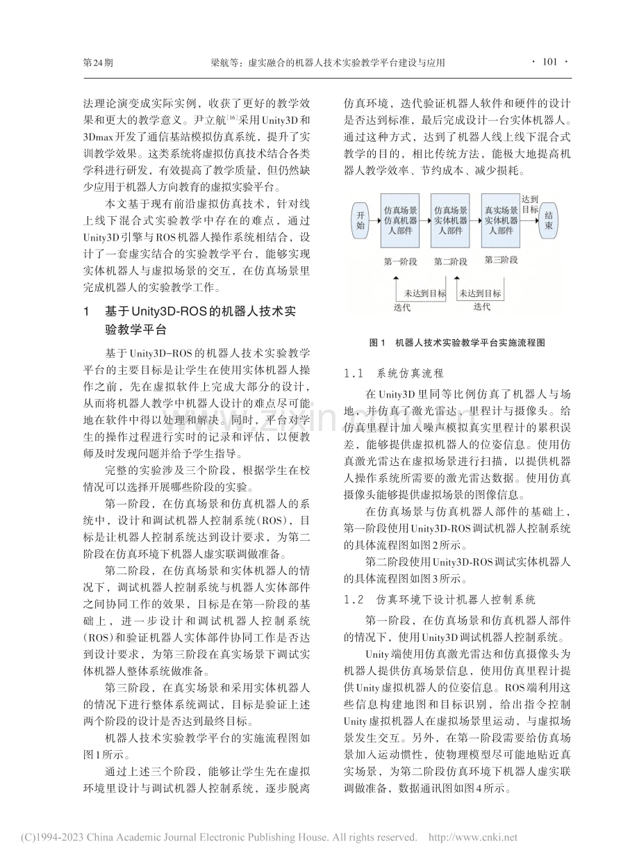 虚实融合的机器人技术实验教学平台建设与应用_梁航.pdf_第2页