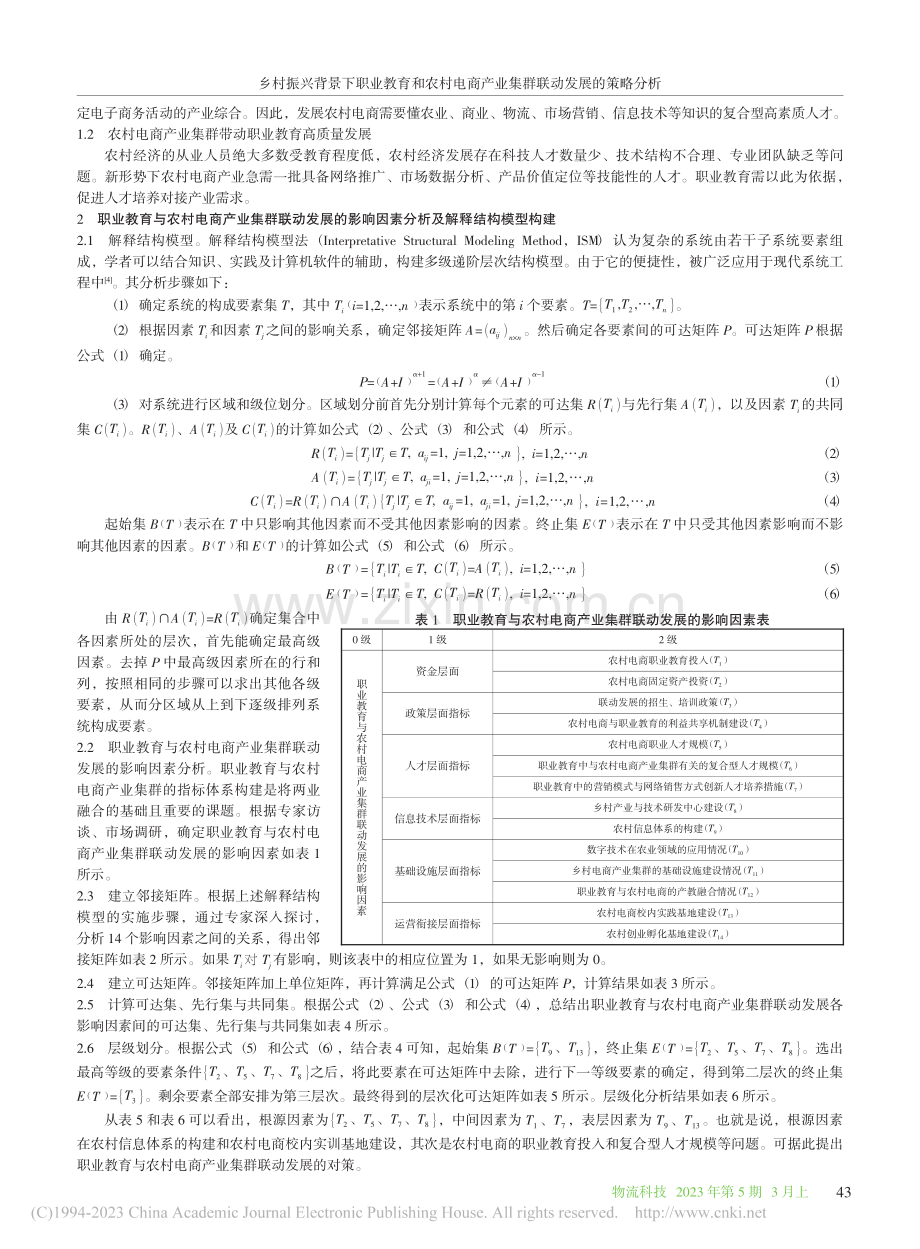 乡村振兴背景下职业教育和农...产业集群联动发展的策略分析_冯梅.pdf_第2页