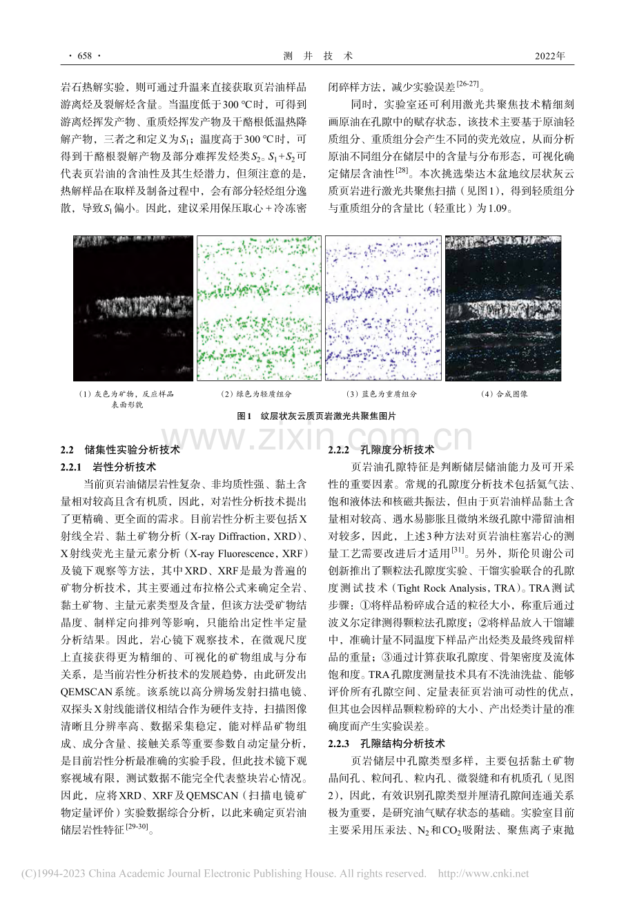 页岩油储层岩石物理实验技术现状及发展_张哲豪.pdf_第3页