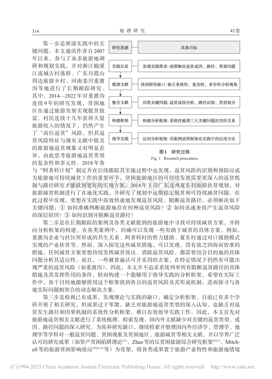 以实践为导向的旅游地返贫机制分析框架构建_冯楚瑶.pdf_第3页