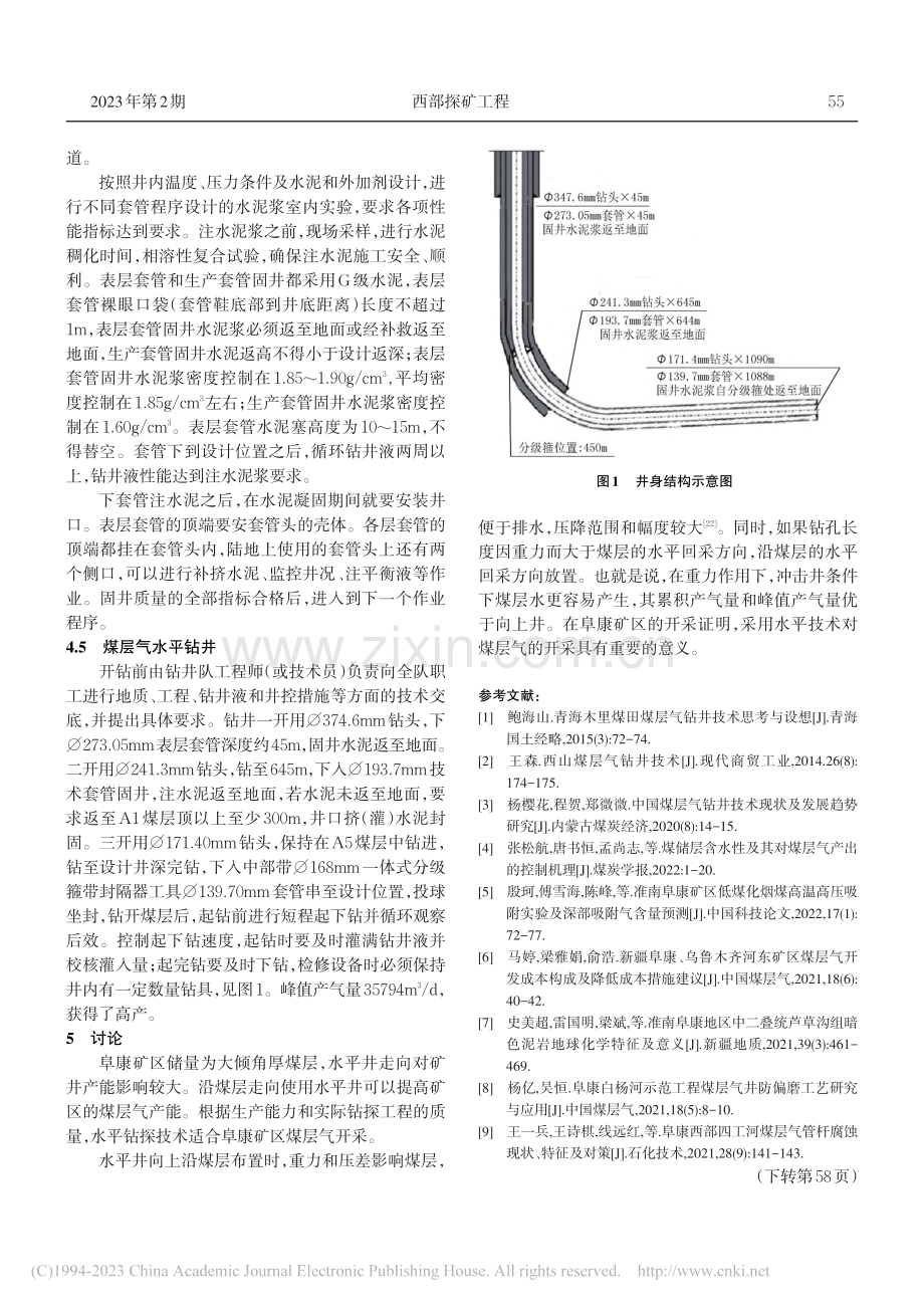 新疆阜康矿区煤层气水平井钻井工艺探究_王博.pdf_第3页