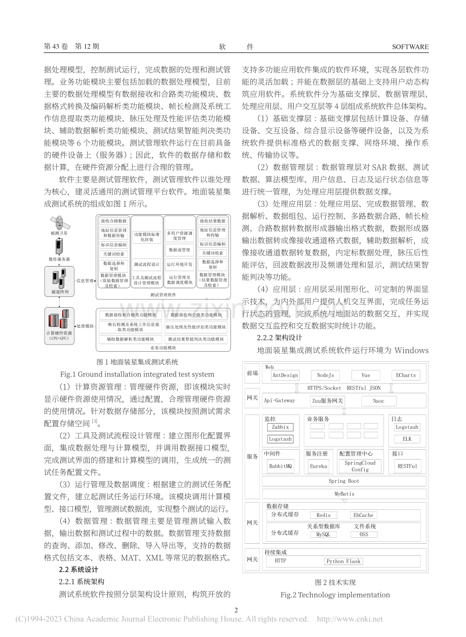 星载SAR地面装星集成测试技术实现_李小刚.pdf_第2页