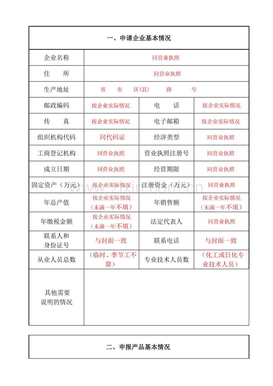 牙膏产品生产许可申请书范本.docx_第2页