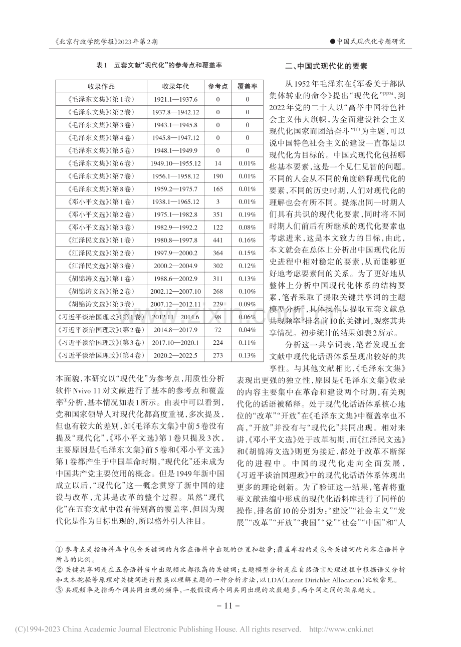 中国式现代化的要素、模式与变迁_佟德志.pdf_第2页