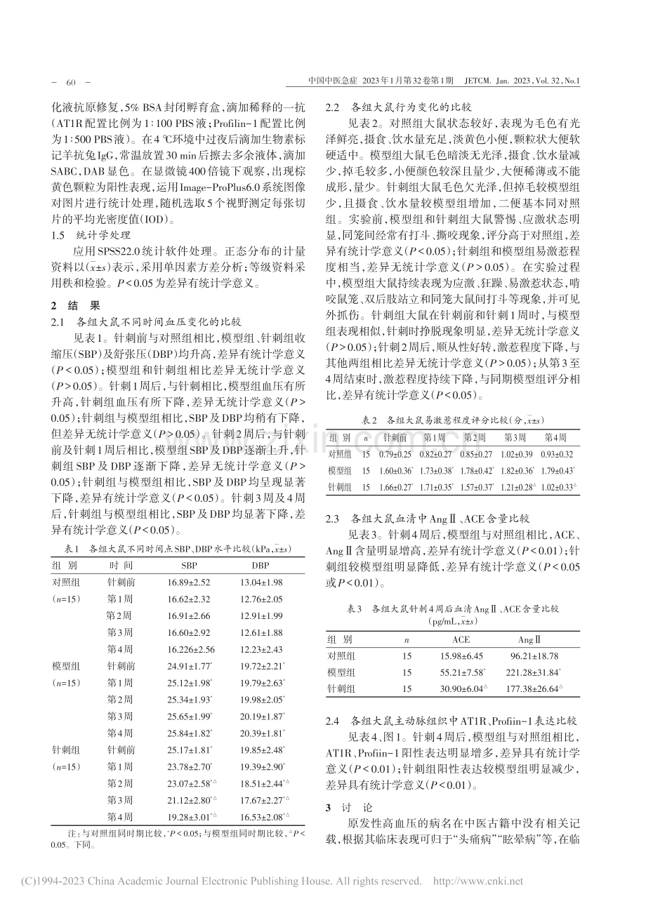 针刺腧穴“降压方”对自发性...Profilin-1的影响_张铭.pdf_第3页