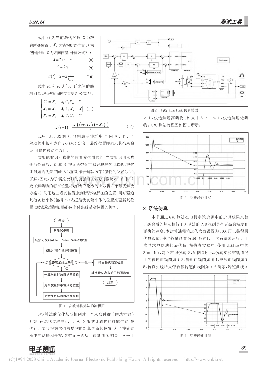 永磁同步电机GWO-PID优化控制_张俊杰.pdf_第3页