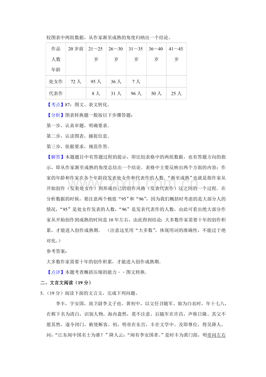 2013年江苏省高考语文试卷解析版 .doc_第3页