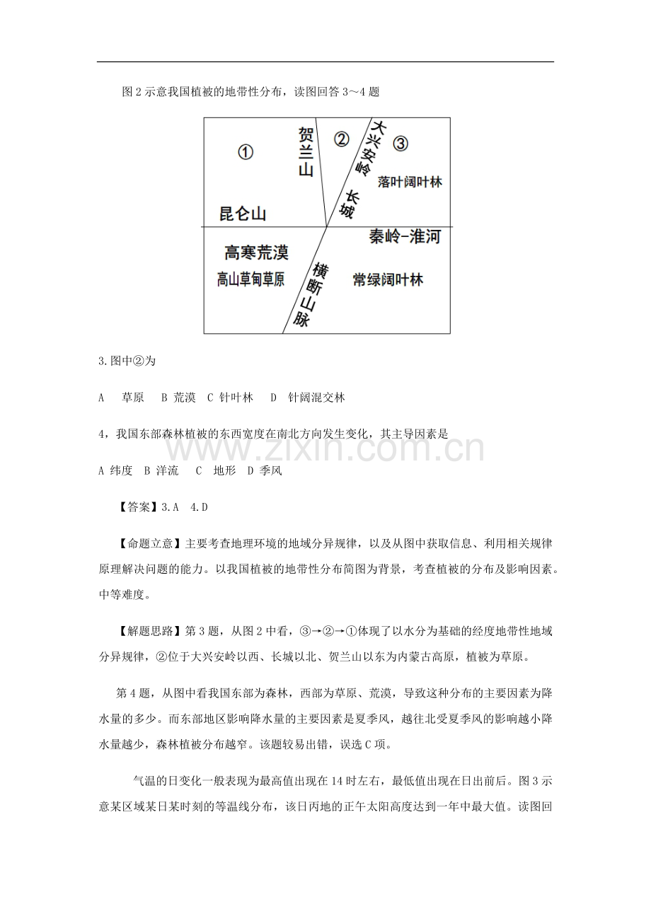 2013年高考真题 地理(山东卷)（含解析版）.pdf_第2页