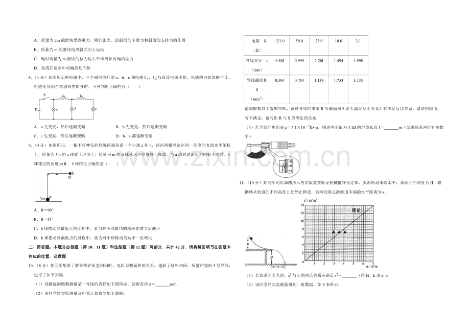 2008年江苏省高考物理试卷 .doc_第2页