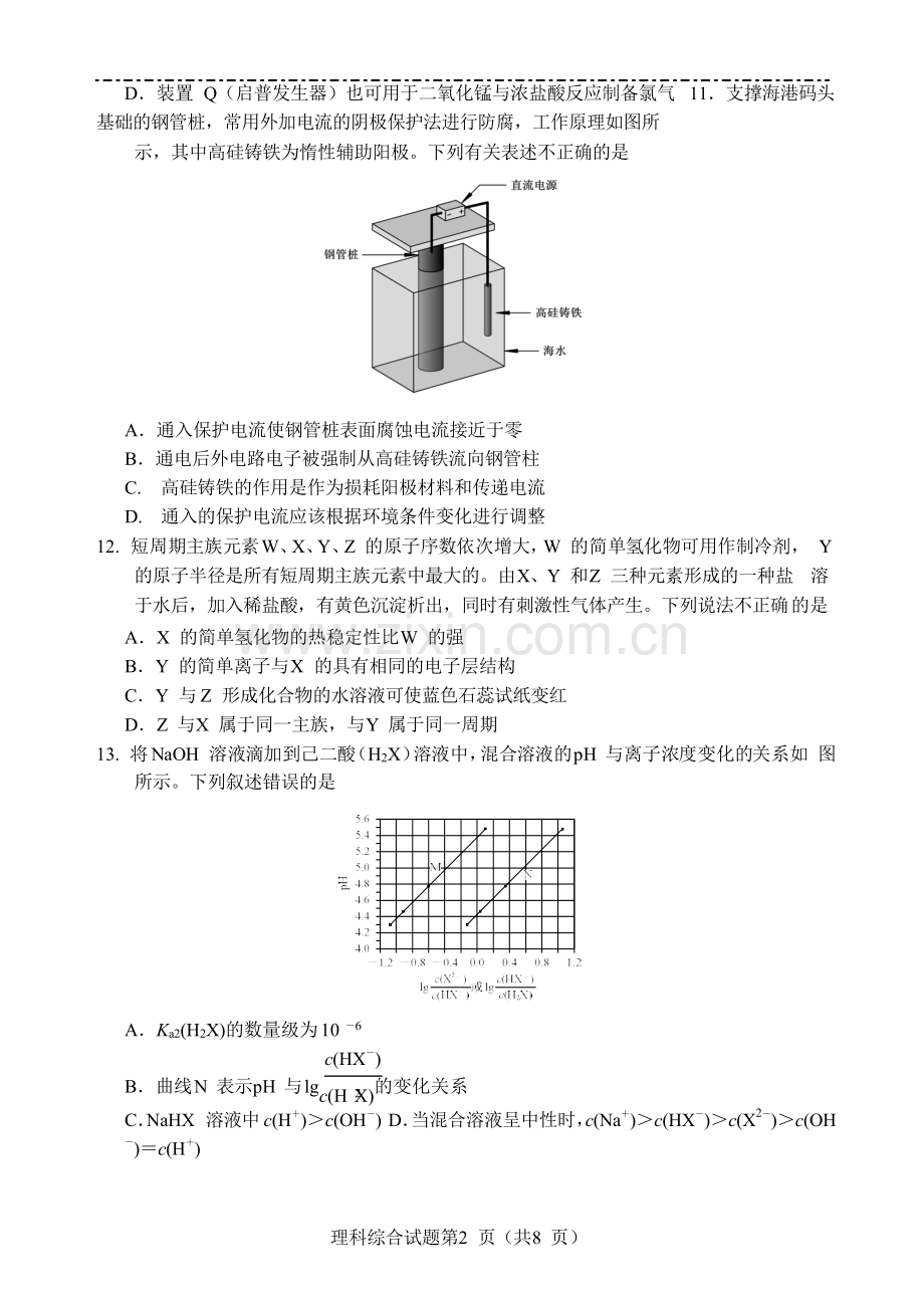 2017年广东高考化学（原卷版）.doc_第2页