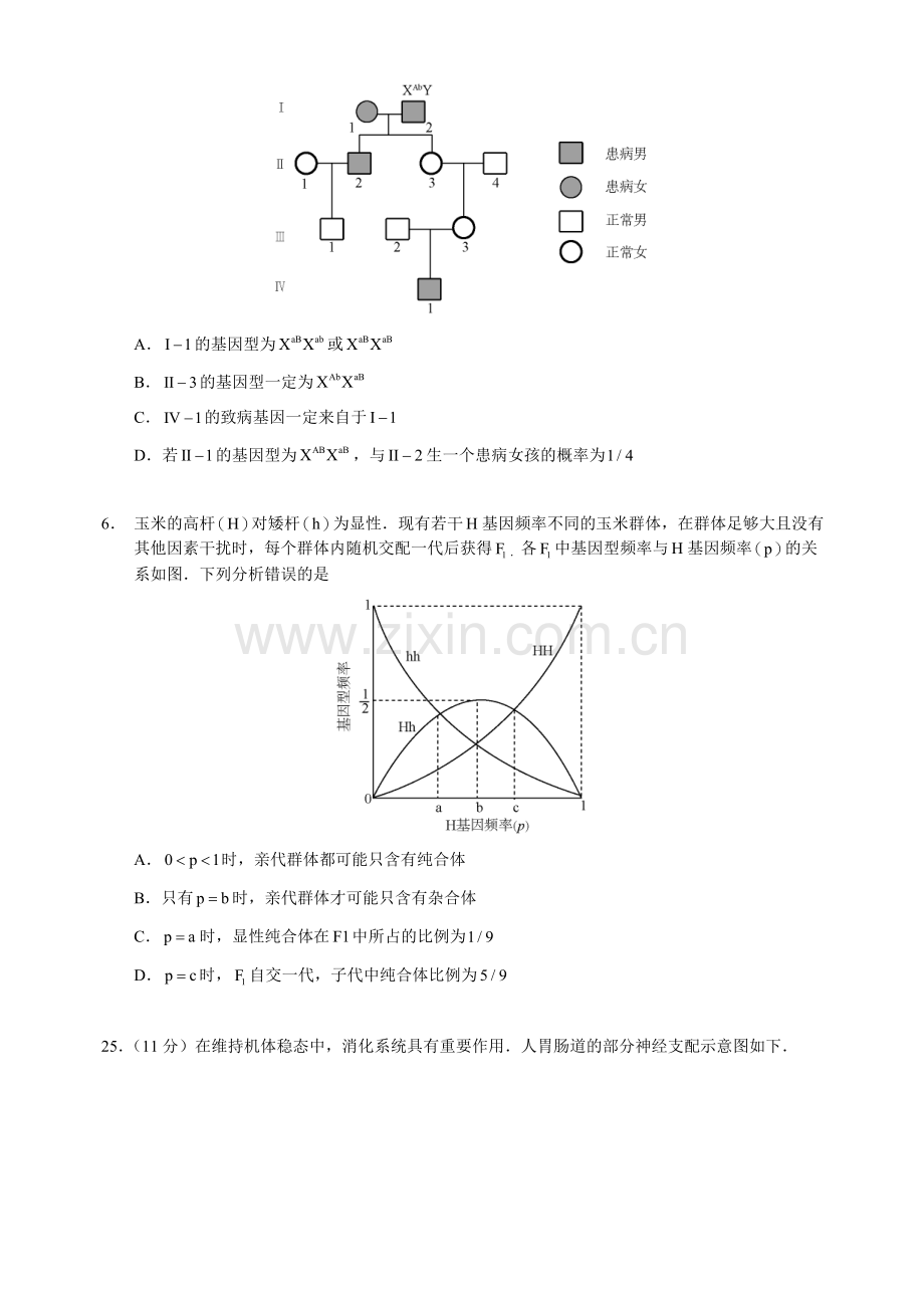 2015年高考真题 生物(山东卷)（含解析版）.docx_第2页