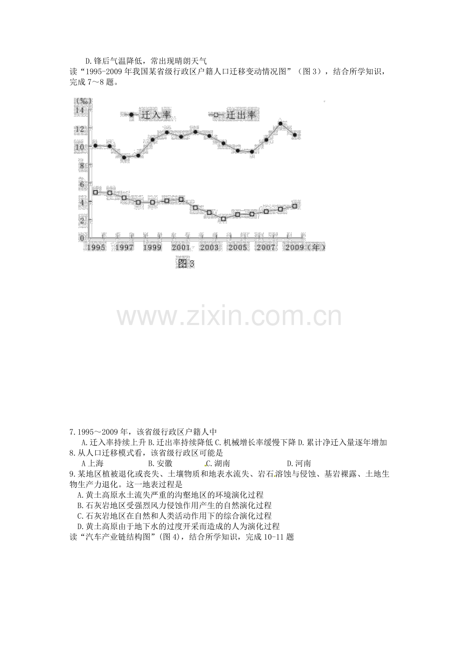 2011年广东高考地理（原卷版）.pdf_第2页