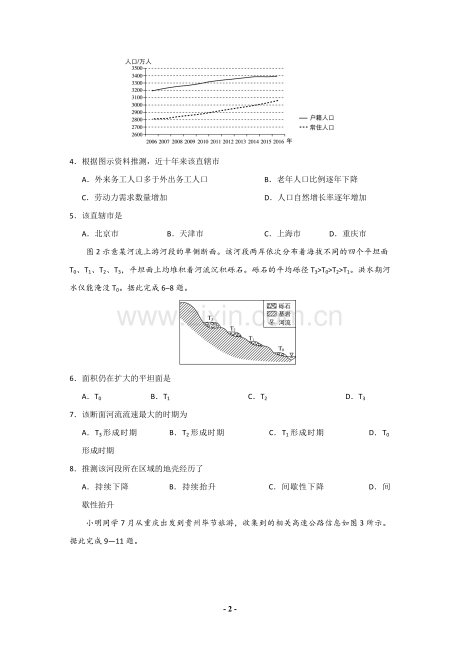 2018年广东高考地理（原卷版）.pdf_第2页