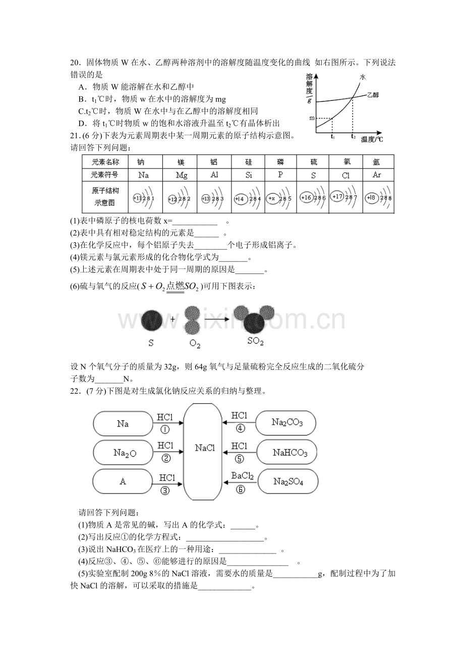 江苏省南通市2011年中考化学试题及答案.doc_第2页