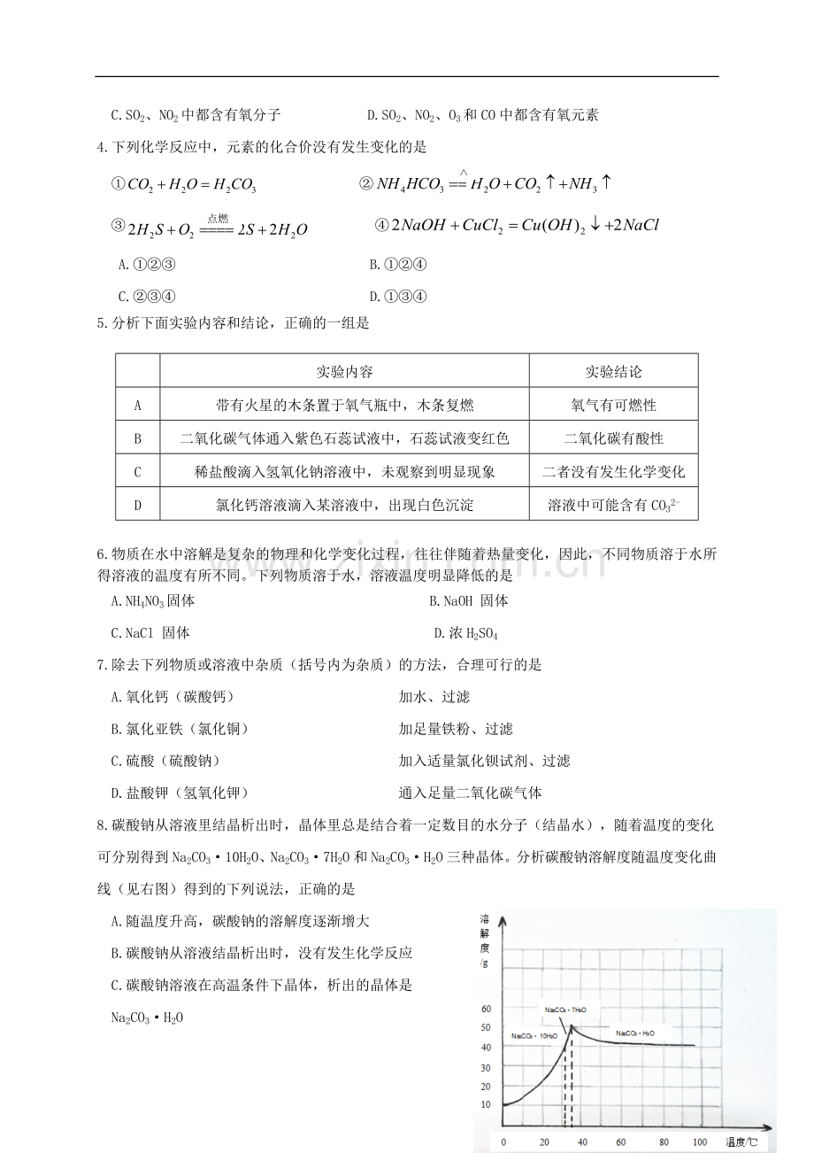 山东省济宁市2015年中考化学真题试题（含答案）.doc_第2页