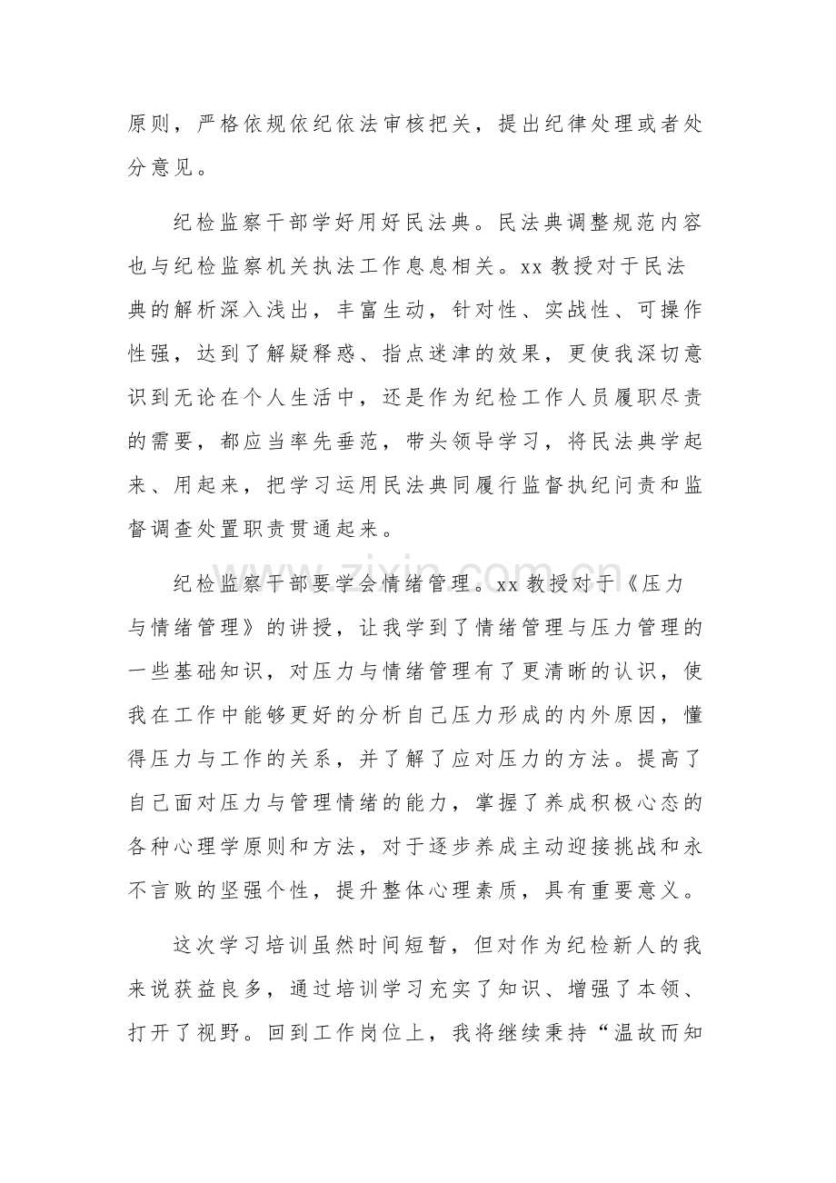 巡察干部教育整顿心得体会多篇文本.docx_第2页