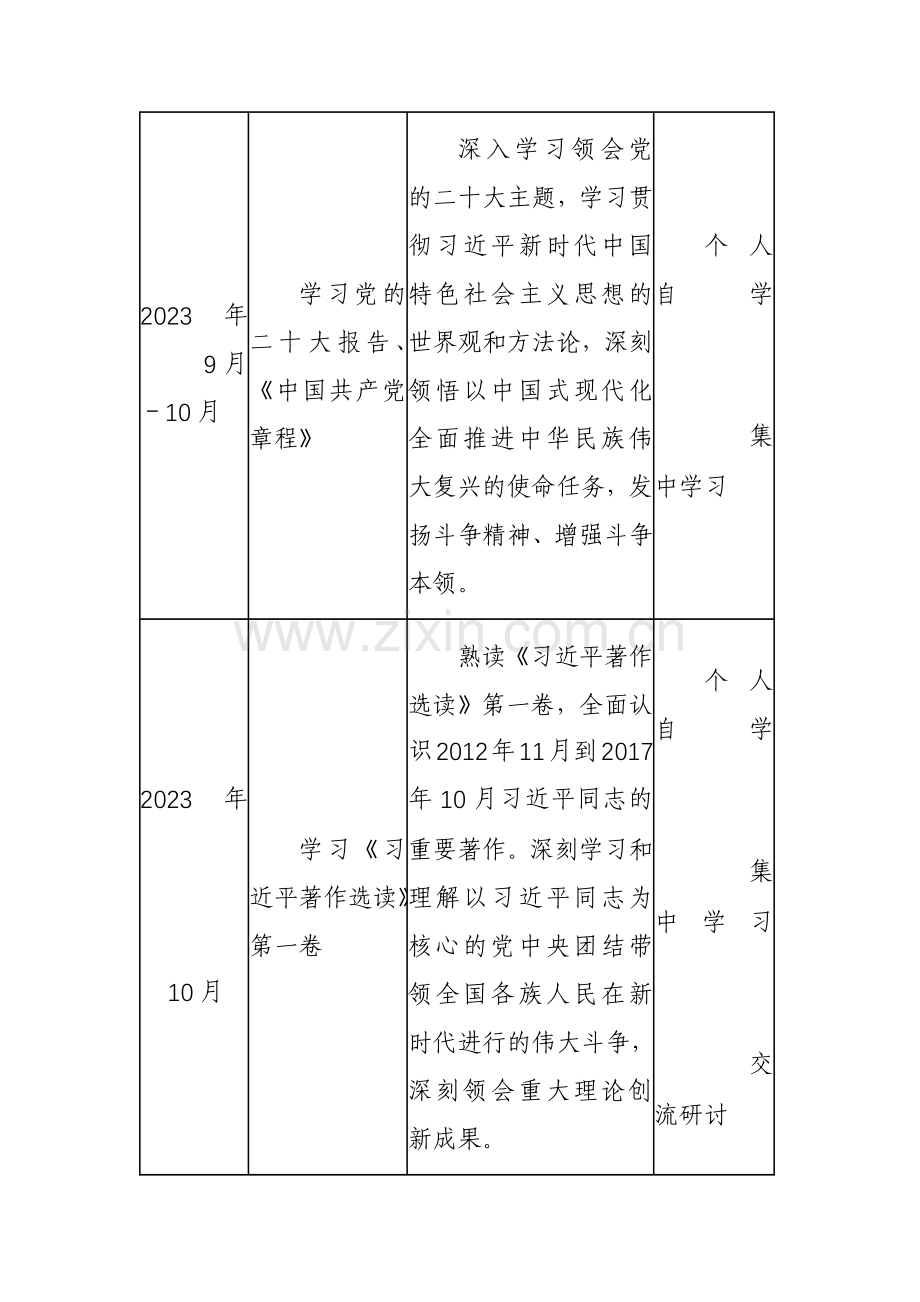 2023年第二批主题教育党员干部个人学习计划参考范文.docx_第2页