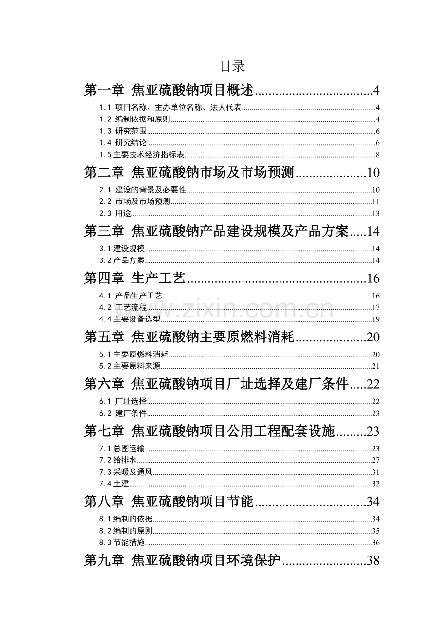 焦亚硫酸钠项目可行性研究报告.docx_第2页