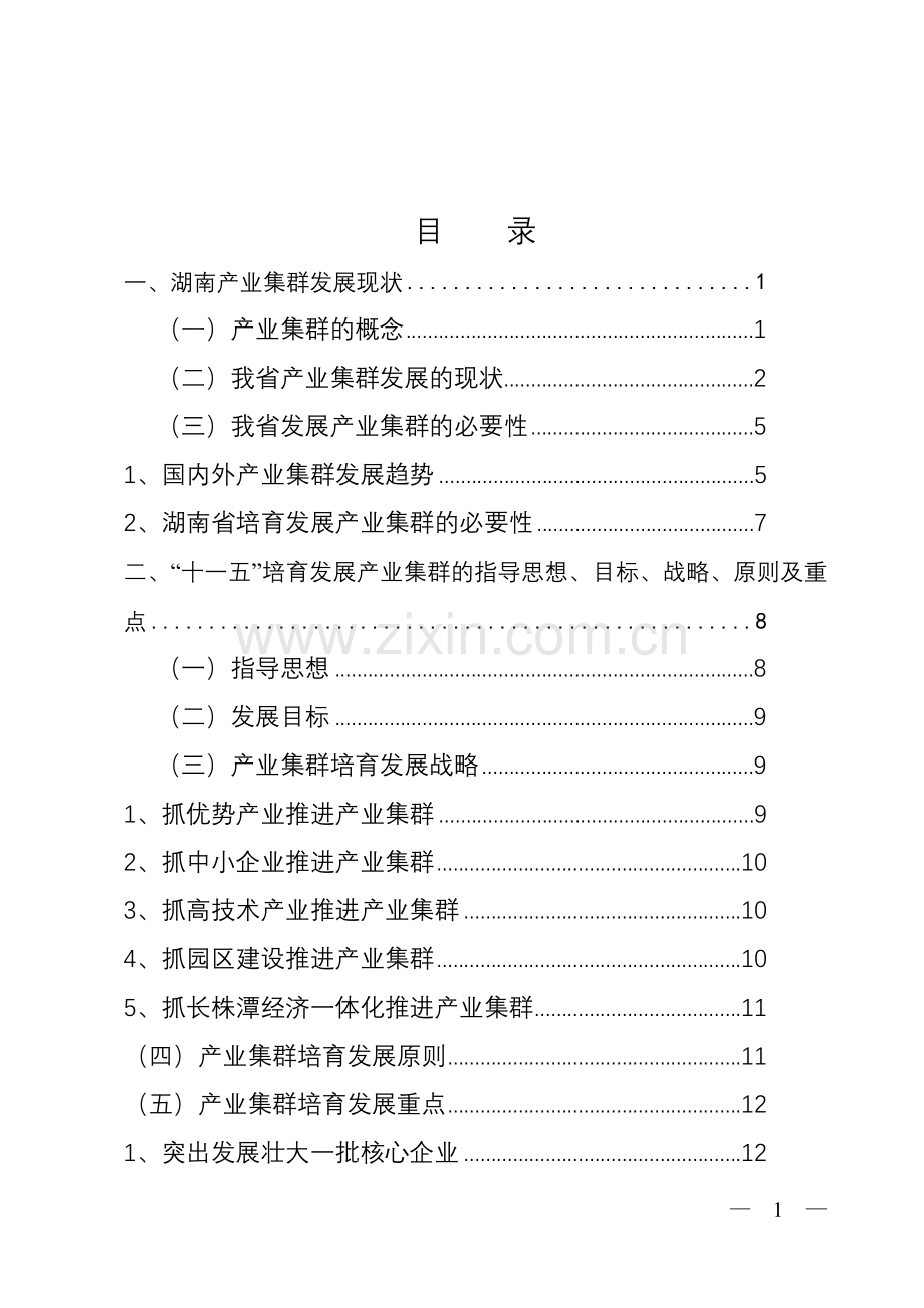 湖南省培育发展产业集群.docx_第2页