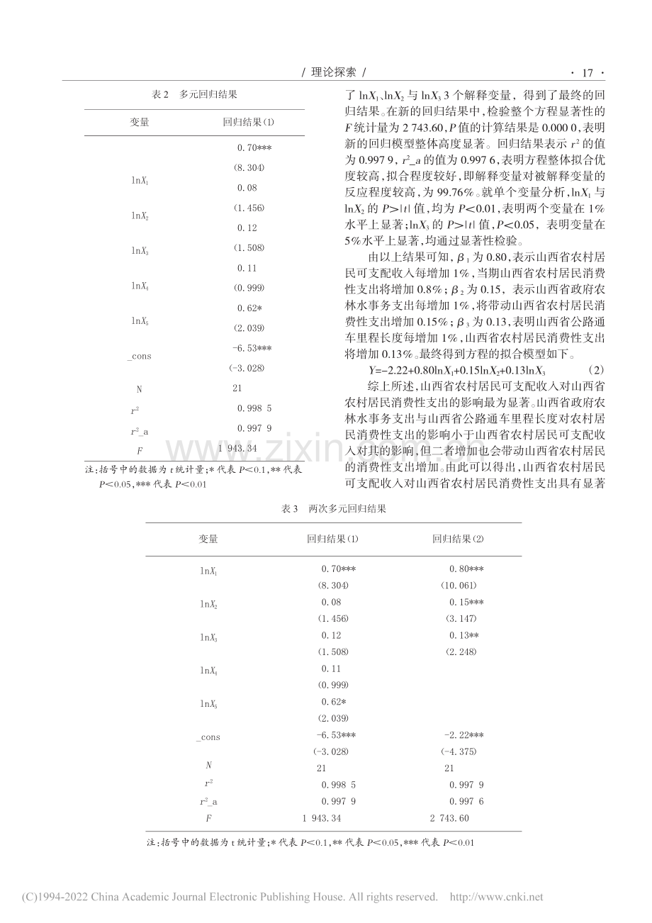 山西省农村居民消费性支出的影响因素分析_韩宇琪.pdf_第3页