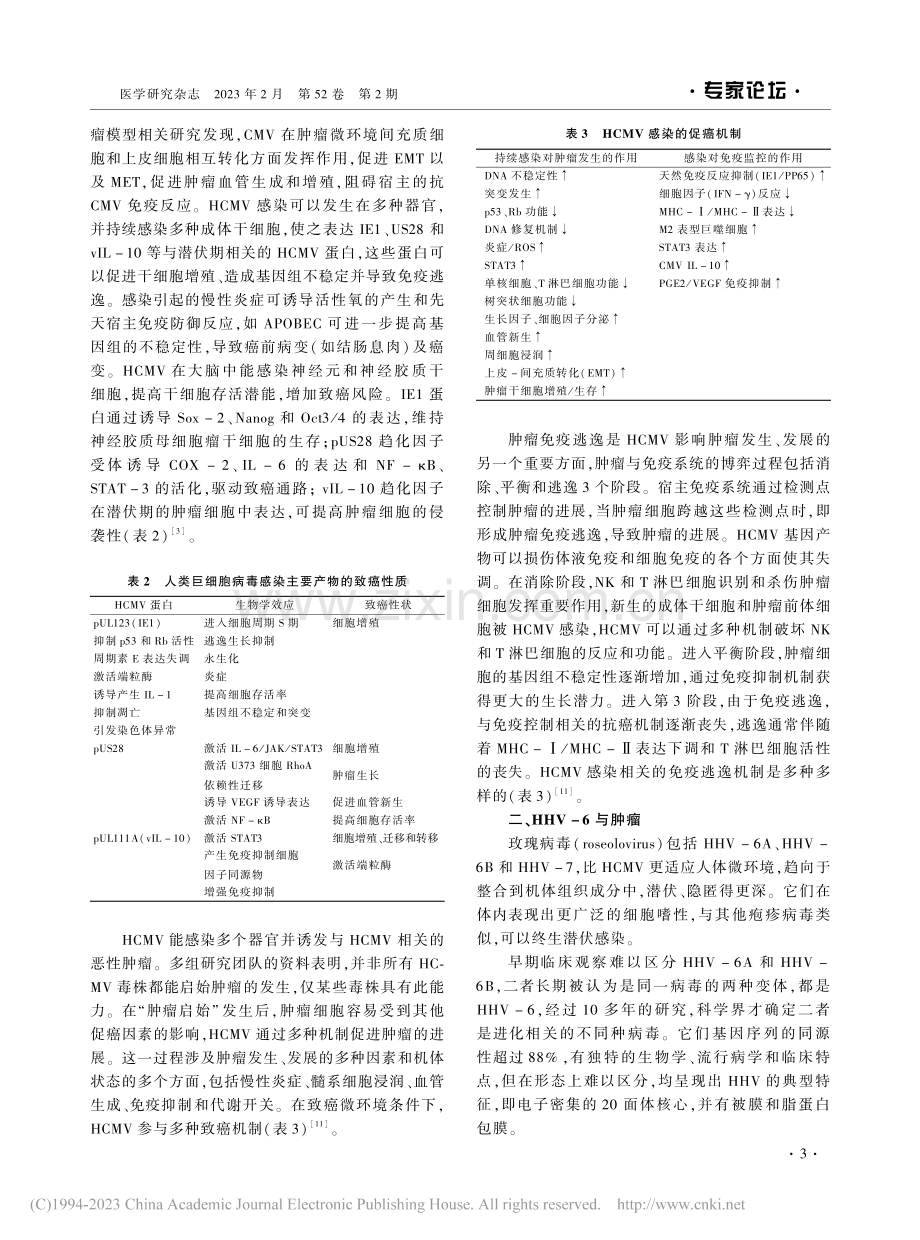 人类β-疱疹病毒感染的促癌作用_吴克复.pdf_第3页