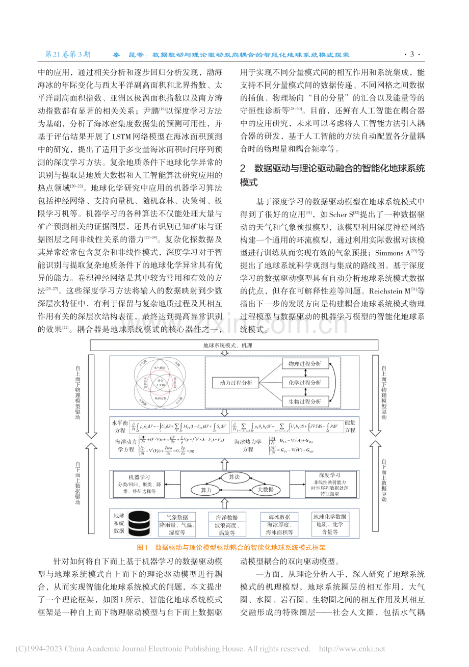 数据驱动与理论驱动双向耦合的智能化地球系统模式探索_秦昆.pdf_第3页