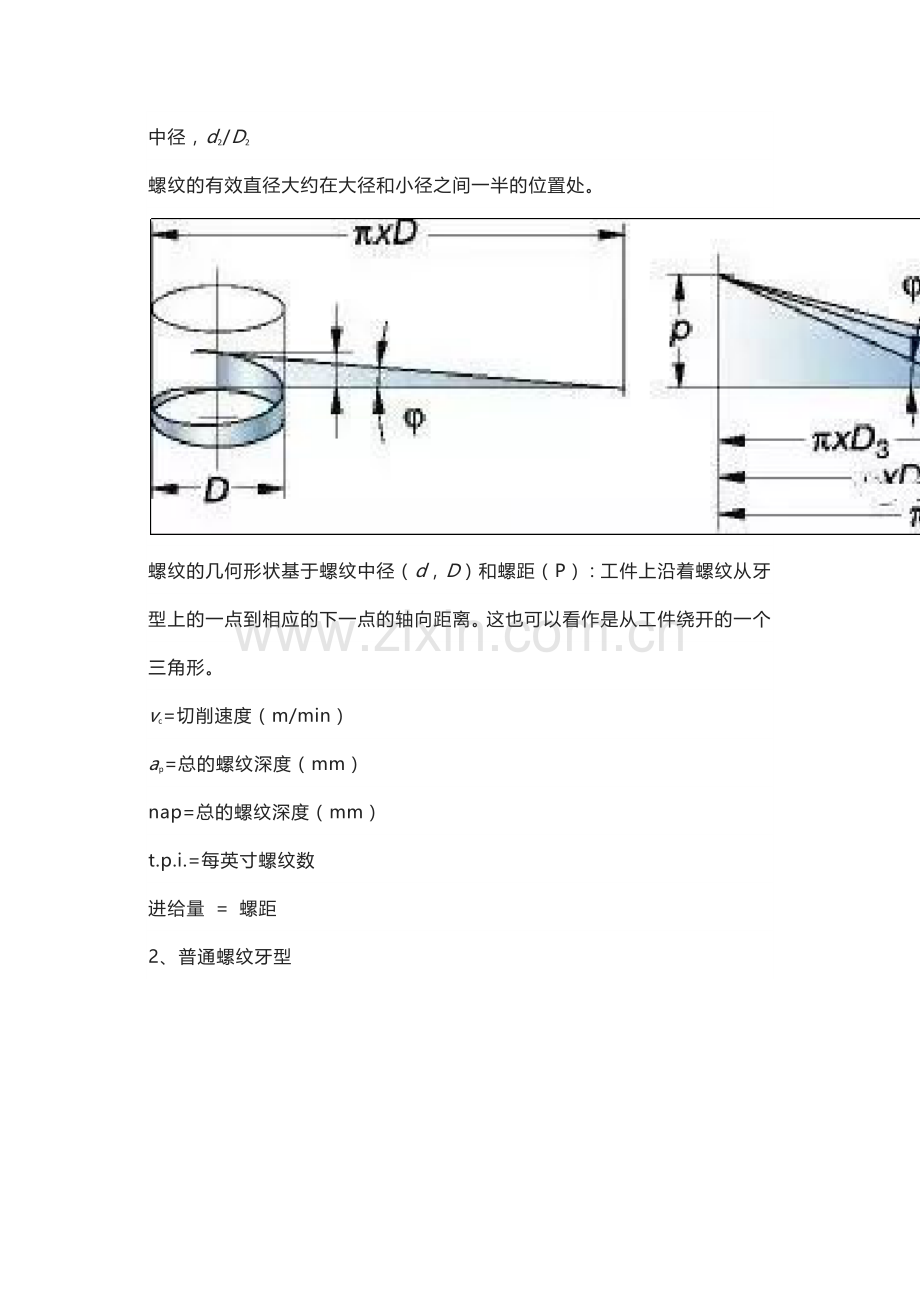 机械设备培训之螺纹计算公式.docx_第2页