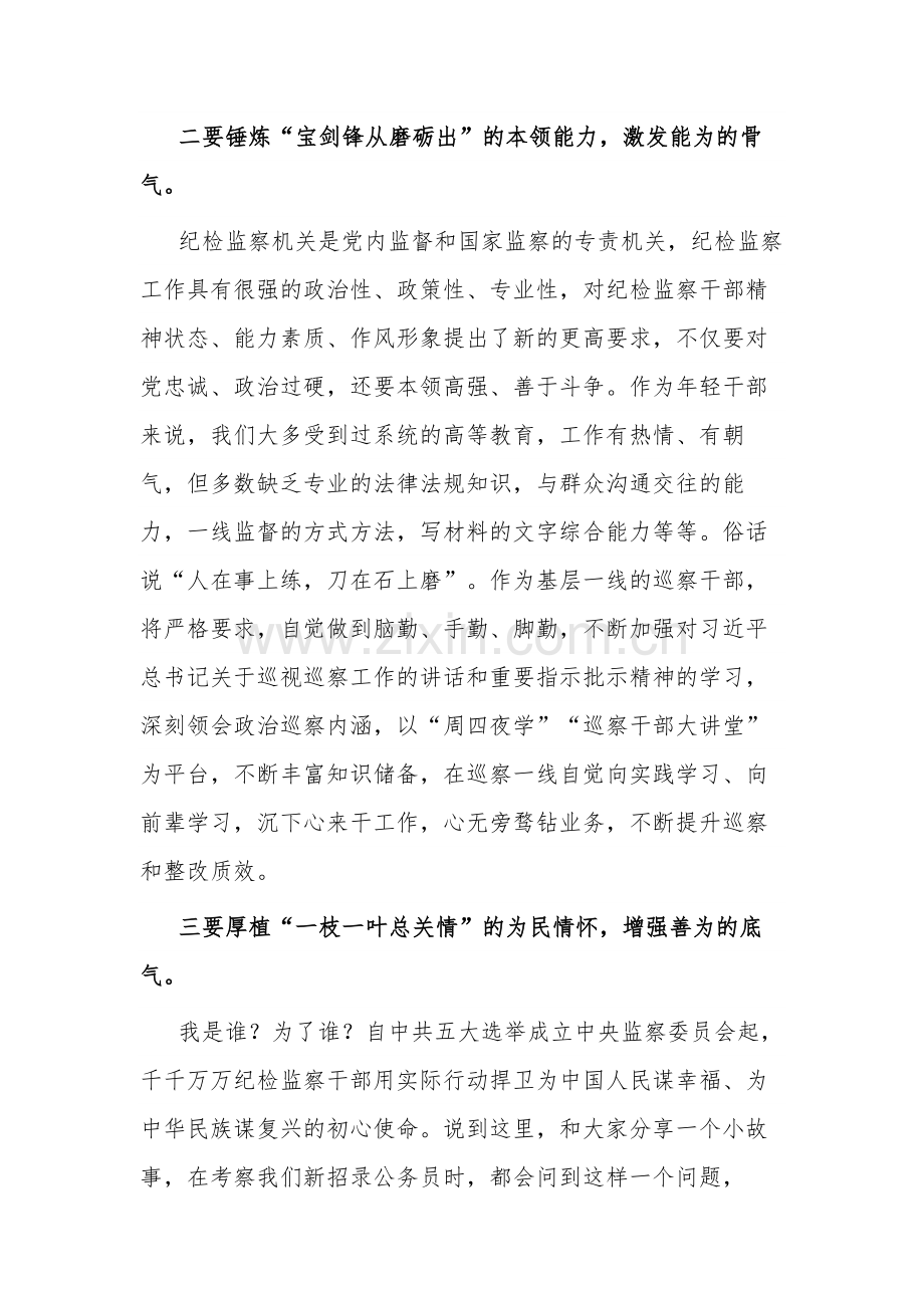 2023纪检监察干部队伍教育整顿检视整治环节学习感悟.docx_第2页