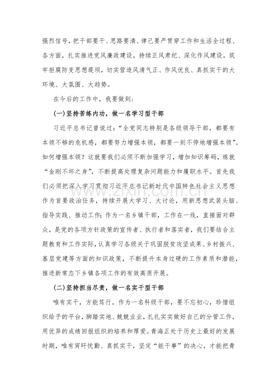 【3篇文】“想一想我是哪种类型干部”思想大讨论发言材料2023年.docx_第2页