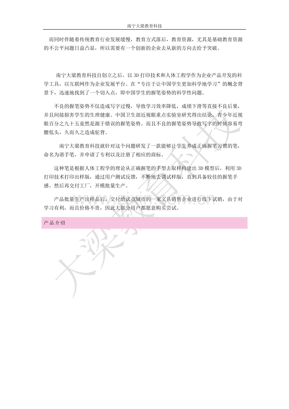 南宁大梁教育科技商业计划书.pdf_第3页