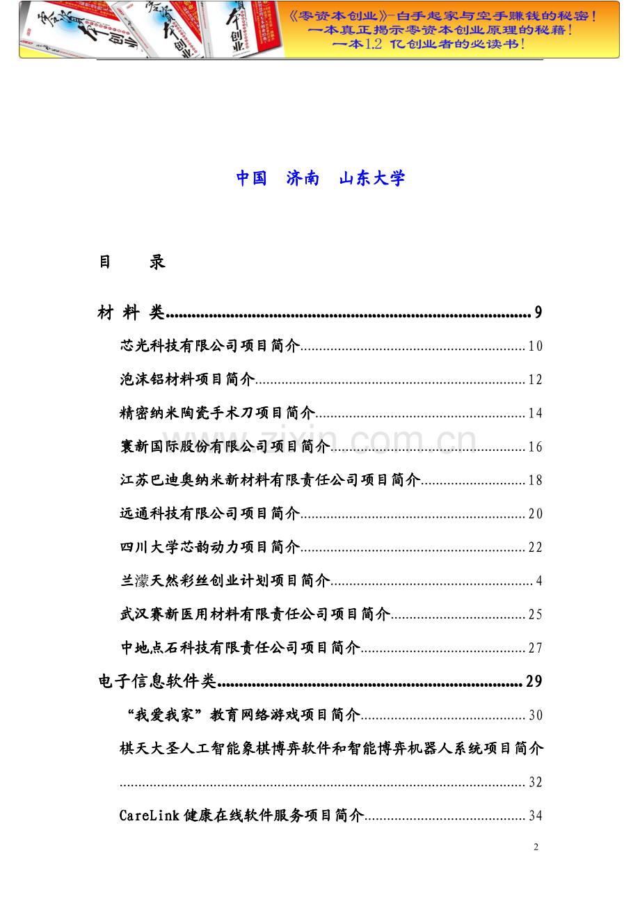 (新)挑战杯创业大赛作品集.doc.pdf_第2页