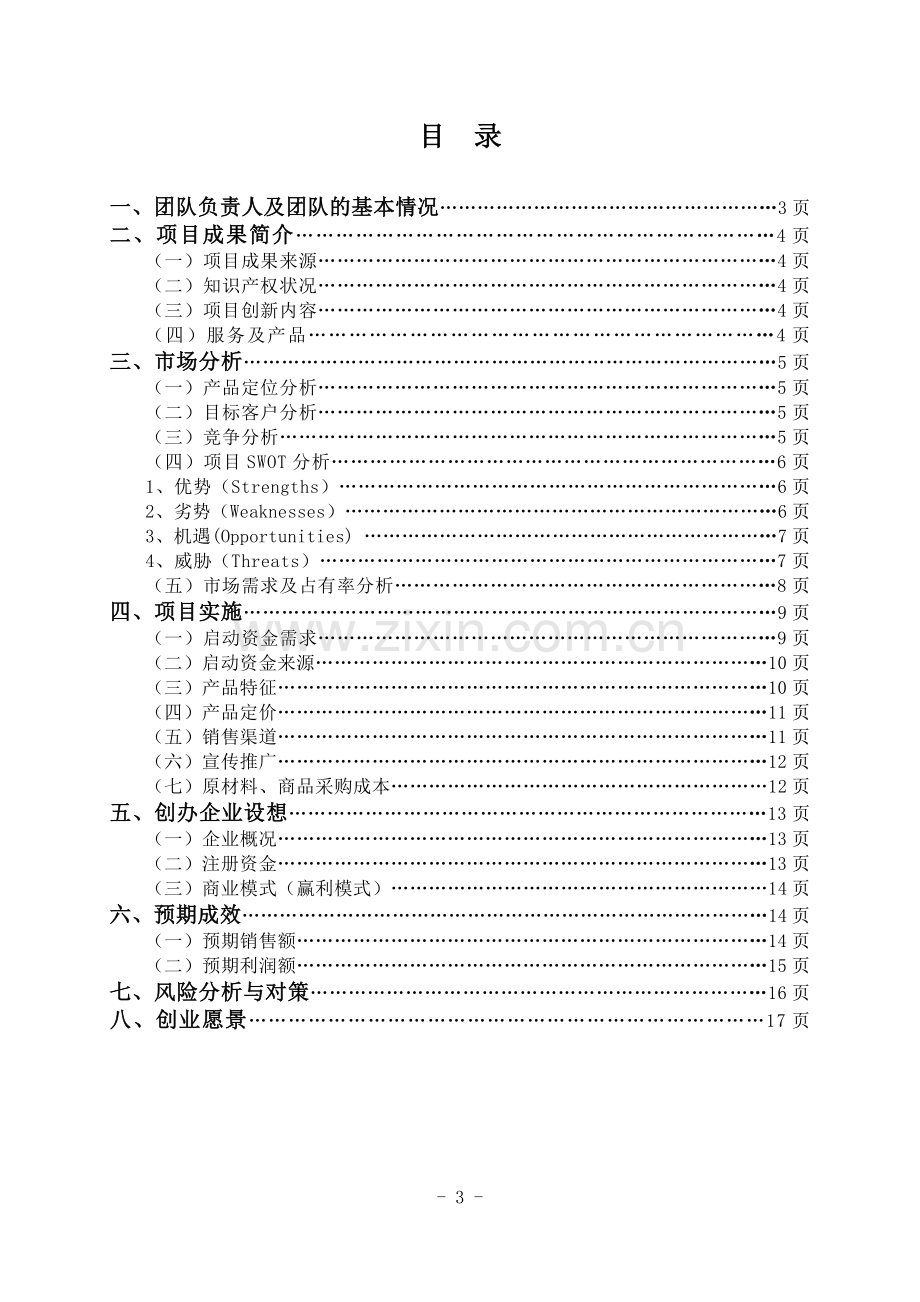 大学生创新创意创业大赛项目计划书.doc_第3页