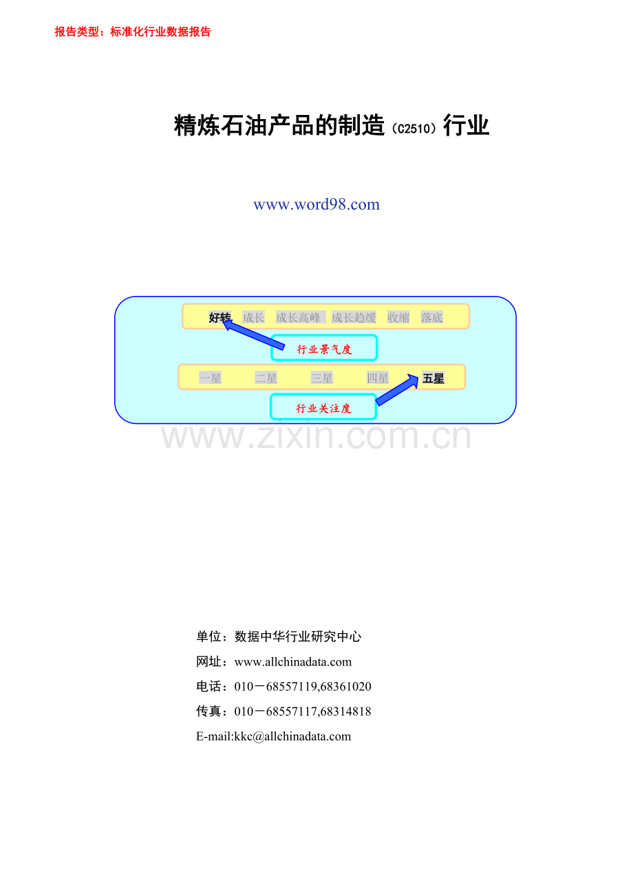 精炼石油产品行业报告2004.doc_第1页