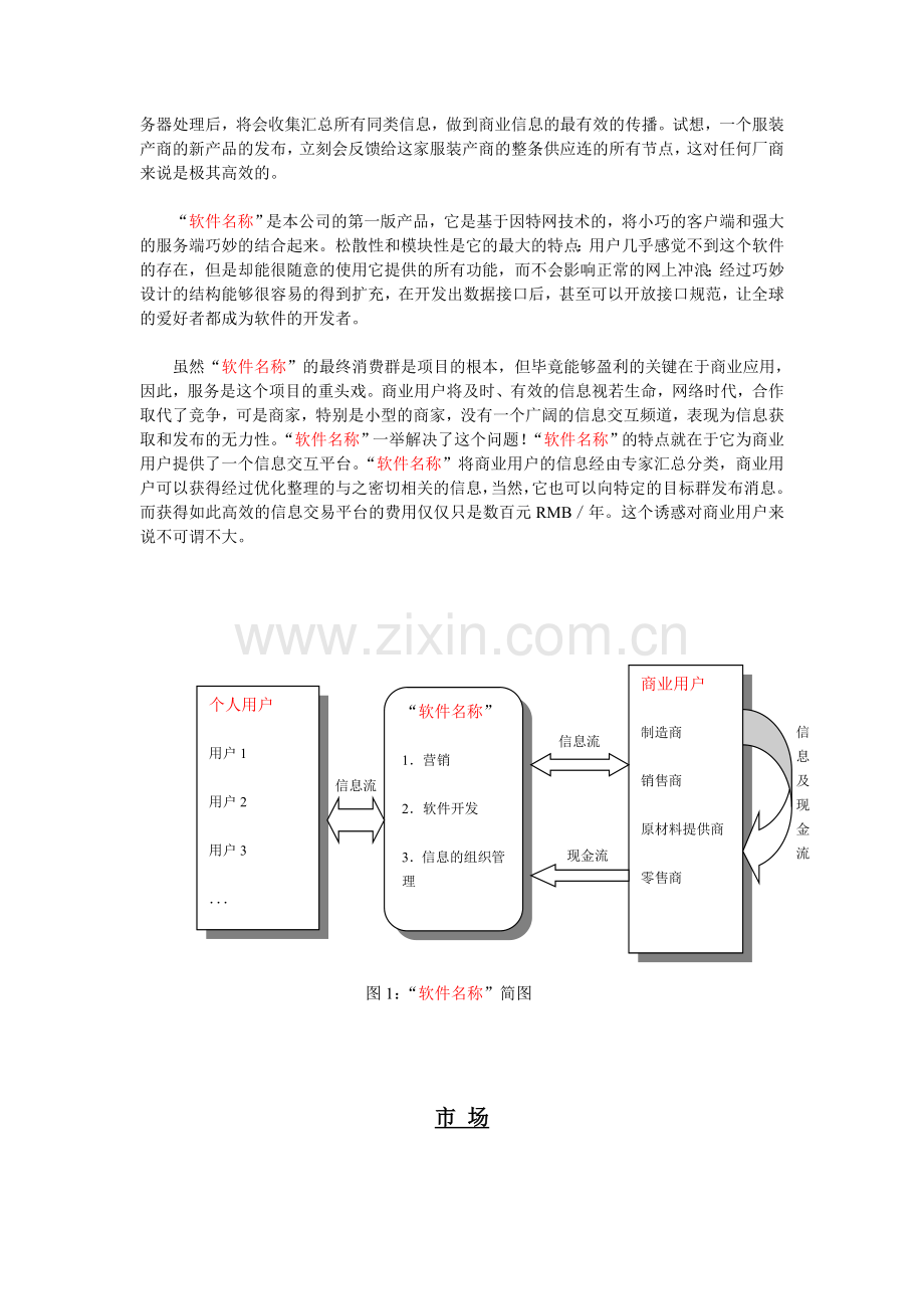 (软件名称)软件销售平台的商业计划书.doc_第3页