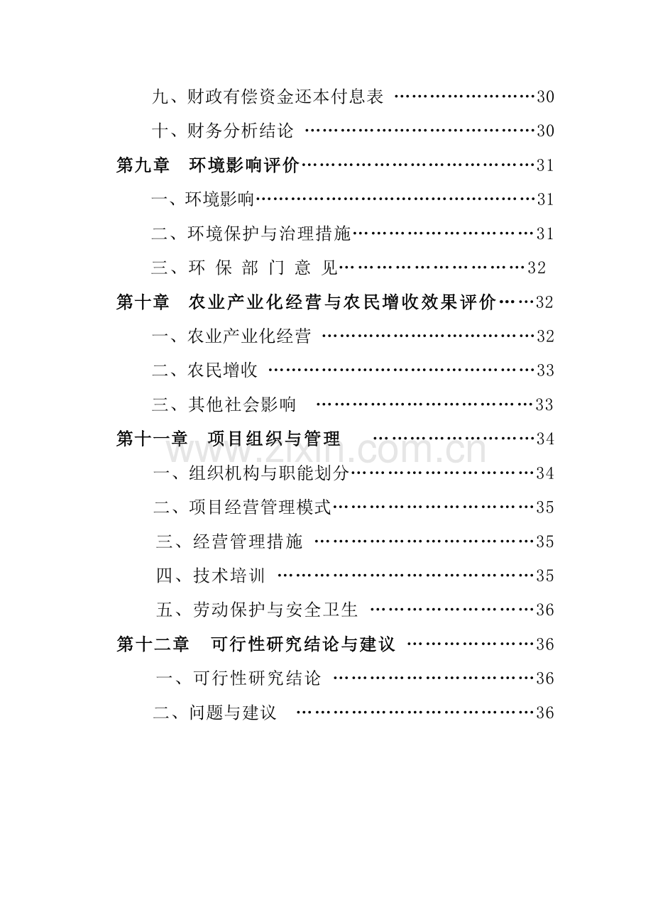 可研报告（目录）.doc_第3页