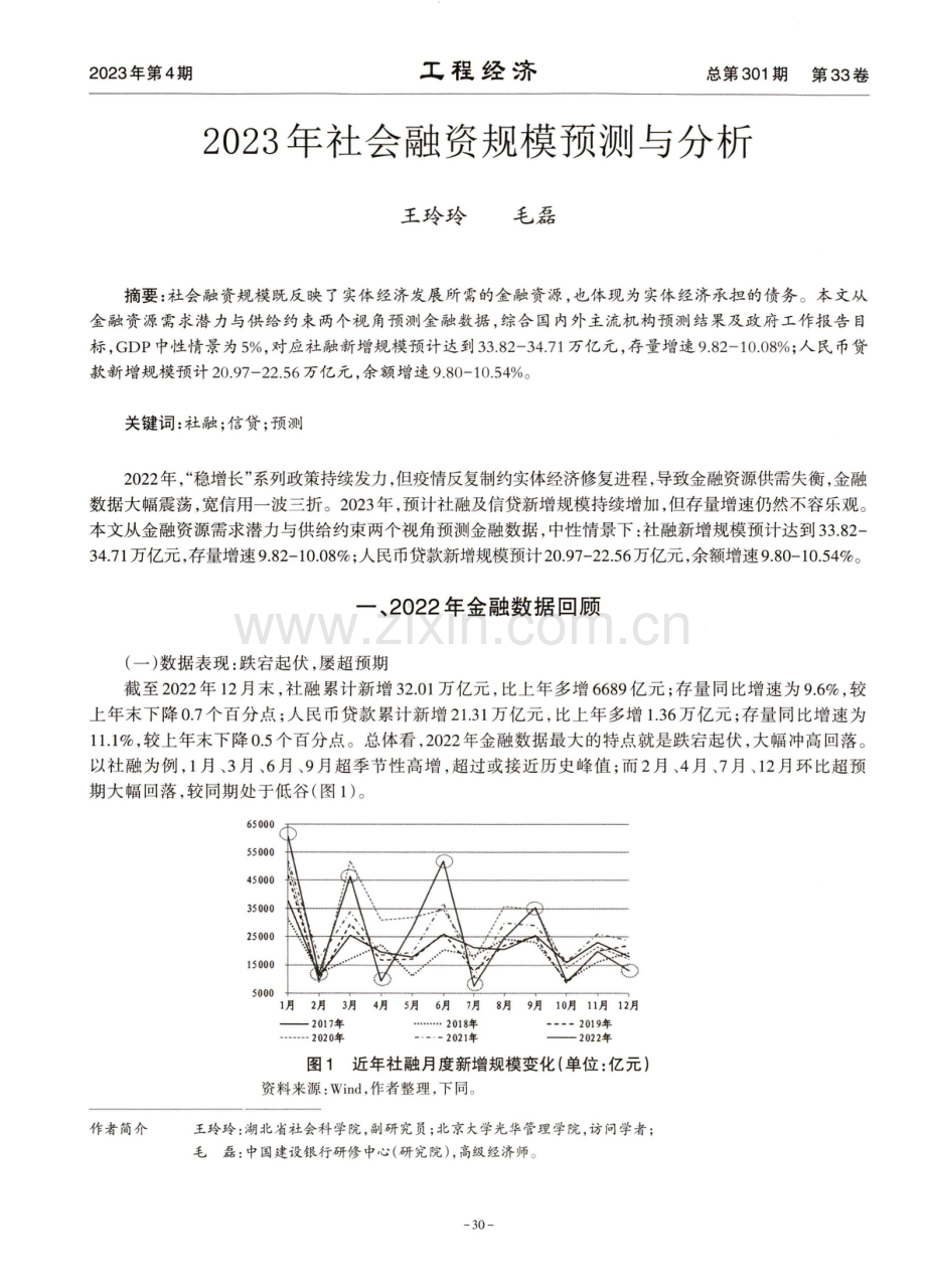 2023年社会融资规模预测与分析.pdf_第1页