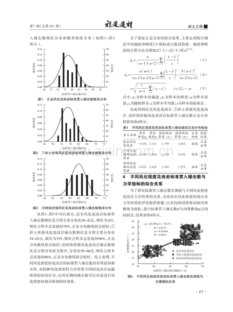 标准贯入试验在花岗岩风化程度划分中的应用研究.pdf_第3页