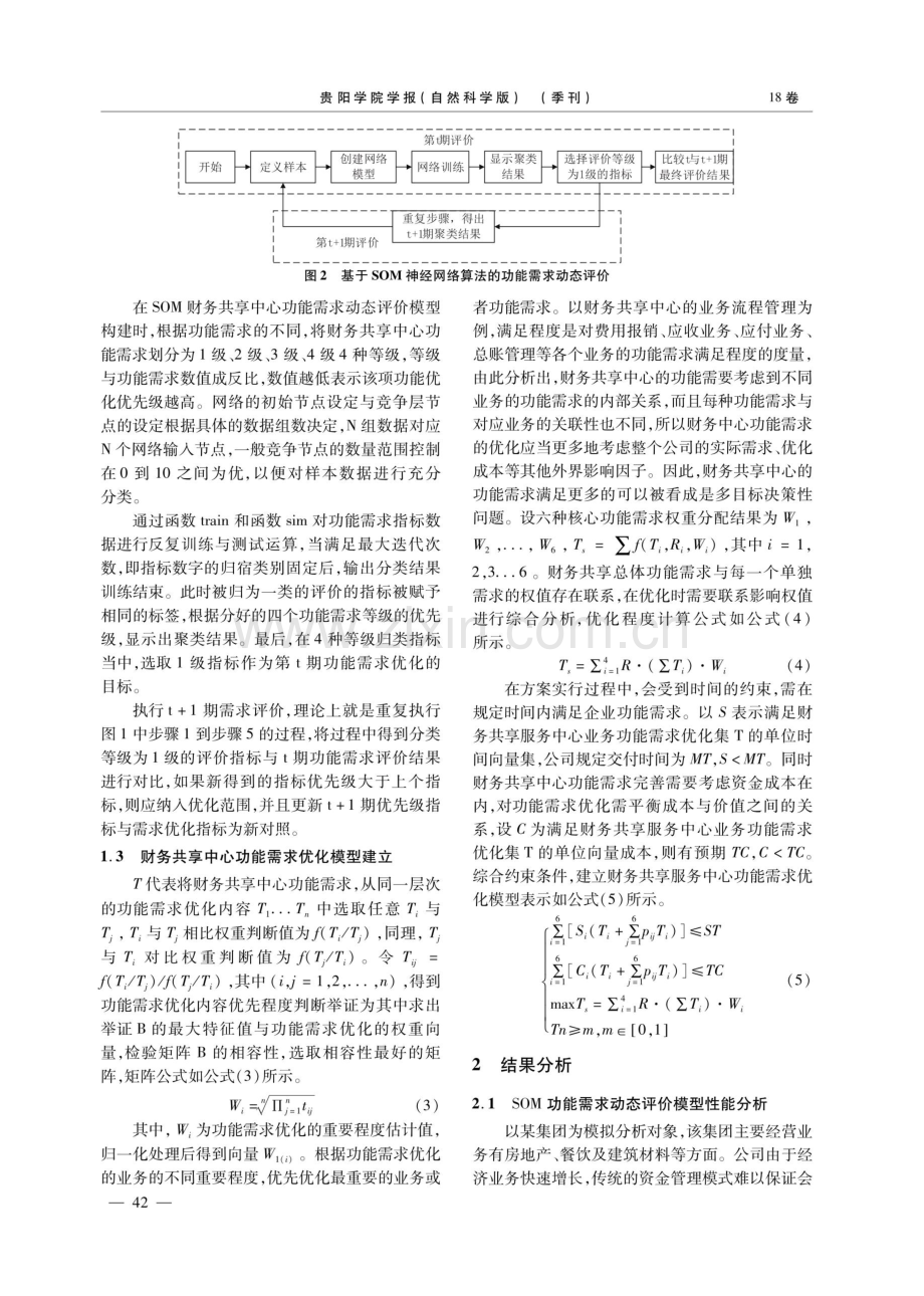 SOM神经网络在财务共享中心功能需求动态评价上的应用.pdf_第3页