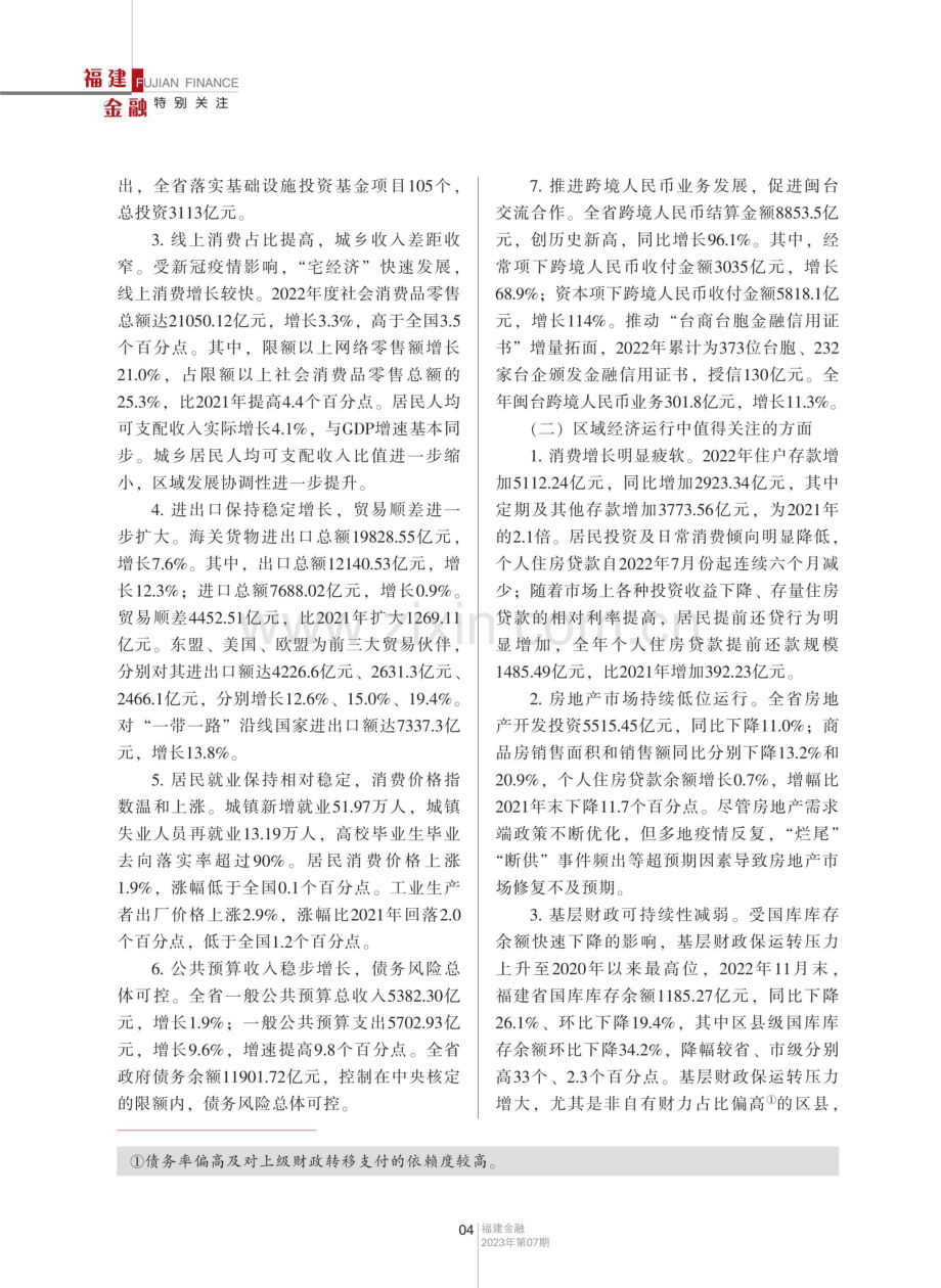 2022年度福建省金融稳定报告.pdf_第2页