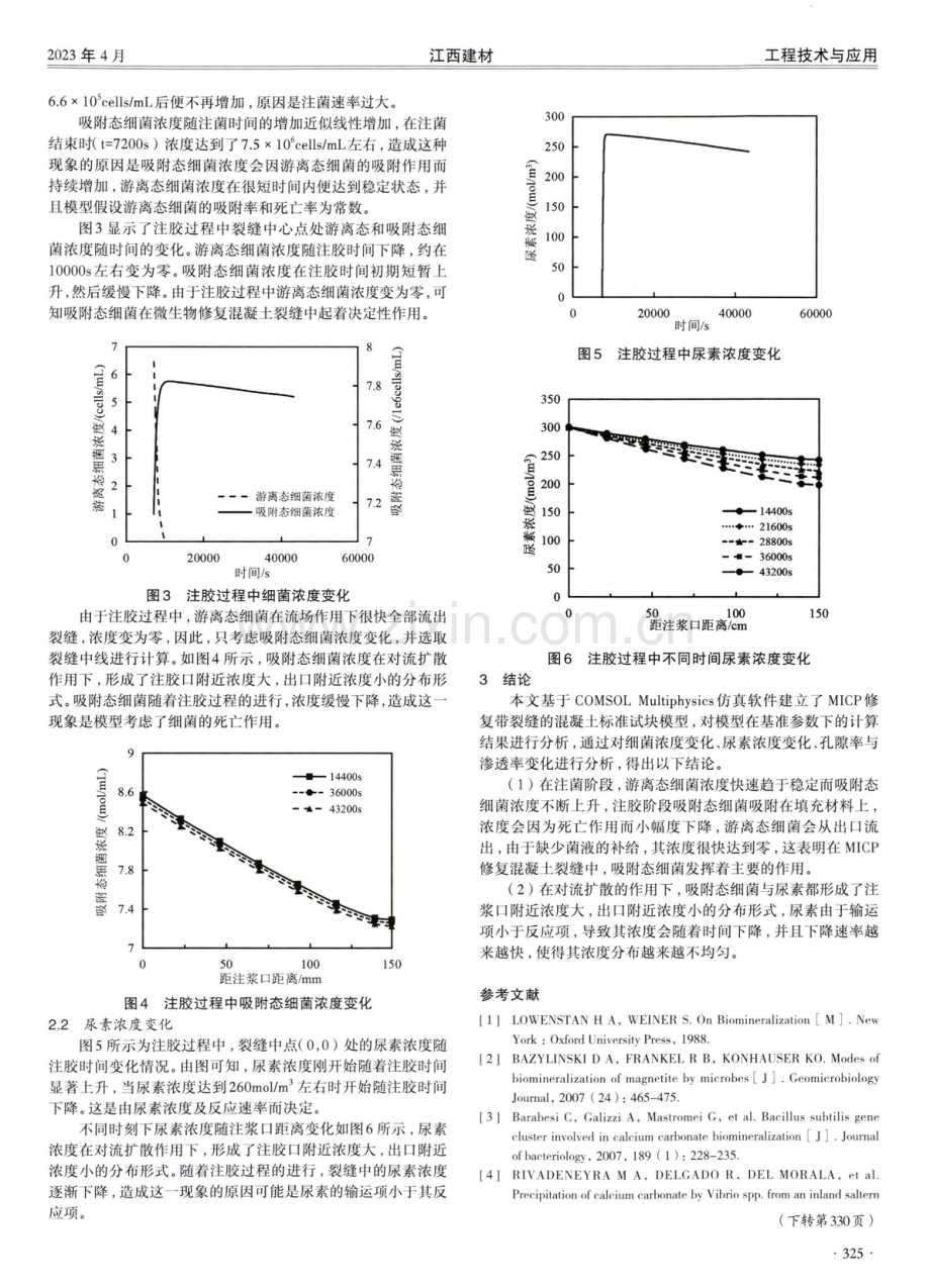 MICP修复混凝土裂缝过程模拟分析.pdf_第3页