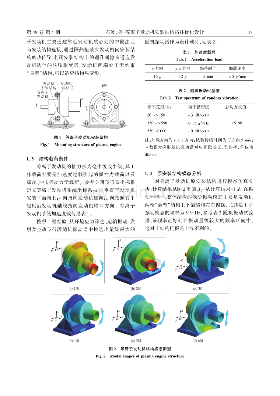 等离子发动机安装结构拓扑优化设计.pdf_第3页